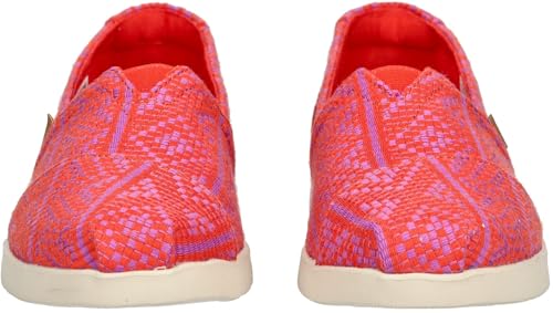 Image of TOMS Women's Alpargata Plus Slip On Espadrille, Textile Upper, Relaxed Fit, CloudBound Insole, Stretchy Easy On and Off