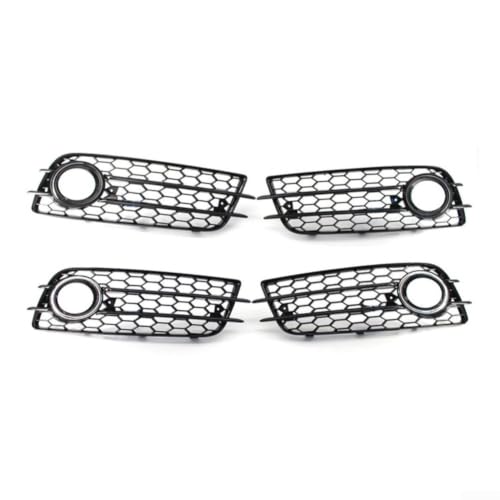 Grille antibrouillard A4 B8 S4 09-13 cadre avant maillé inférieure galvanisé pour pare-chocs