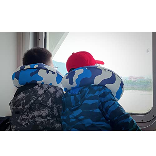 Kkj Inflatable Swimming Belt For Adults Kids Inflatable Swim Trainer Multifunctional Portable Waist Floatation Belt Travel Neck Pillow #TOP3