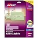 Avery Clear Easy Peel Address Labels for Inkjet Printers 1" x 4", Pack of 200 (18661)