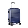 Kono Travel Trolley en ABS avec 4 Roues, Set de valises avec Serrure à Combinaison 20 “24” 28 “