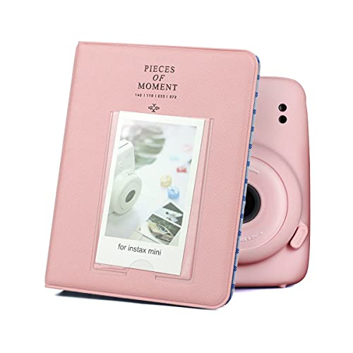 Álbum Instax Mini para 64 fotos Pieces of Moment Rosa