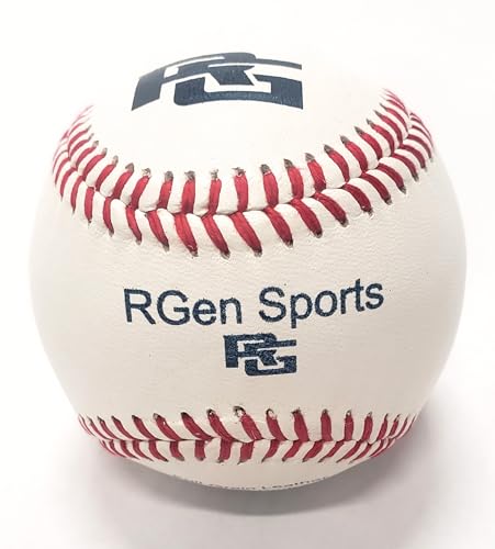 RGen Sports RGYG Baseballs for Youth, Raised Seams, Leather