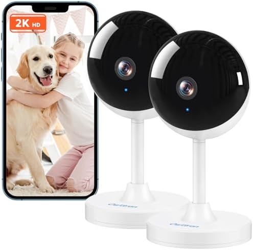 owltron Indoor Security Camera, 2K Cameras for Home Security with...