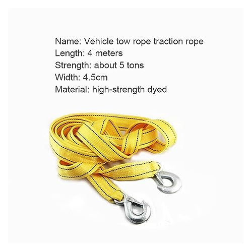 Corde de treuil synthétique câble remorquage et sangle de traction - 4
