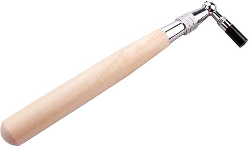 Five Klavier-StimmschlA ssel  L-Form Edelstahl Klavier-StimmschlA ssel-Hebel-Quadrat-Adapter-Klavier-StimmgerA t-Werkzeug  Holzfarbe 