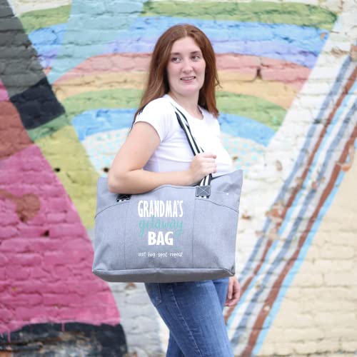 Bolso Tote de Lona para Abuela con Cierre y Bolsillo Interno miniatura 3