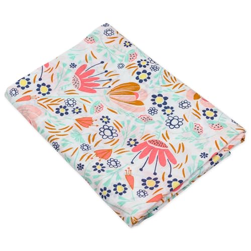 Image of HonestBaby Baby 100% Organic Cotton Swaddle Receiving Blankets (2 Pack)