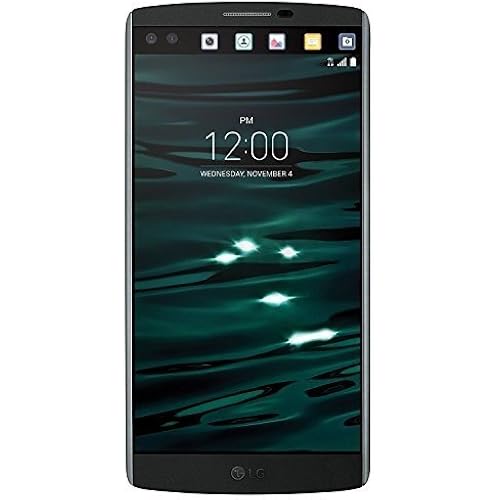 LG V10 H900 (64GB + 4GB RAM) 5.7" 4G LTE Unlocked GSM Smartphone (Black)