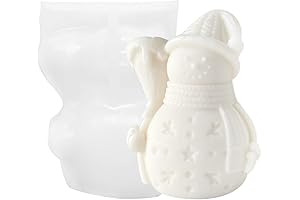 Snowman Silicone Molds for Snowman-shaped Delights