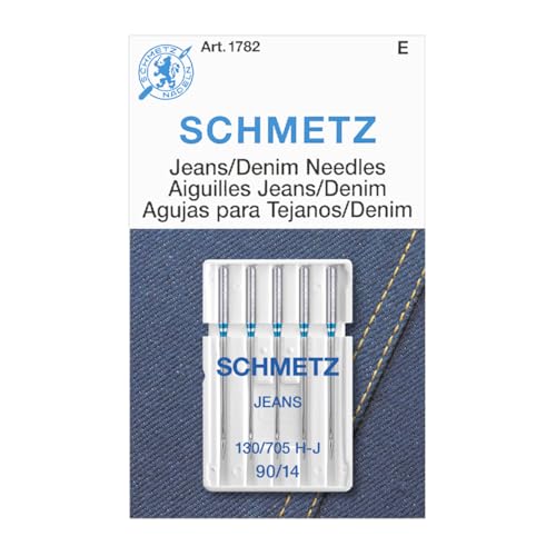 SCHMETZ Jean & Denim Sewing Machine Needles - Precision Needles