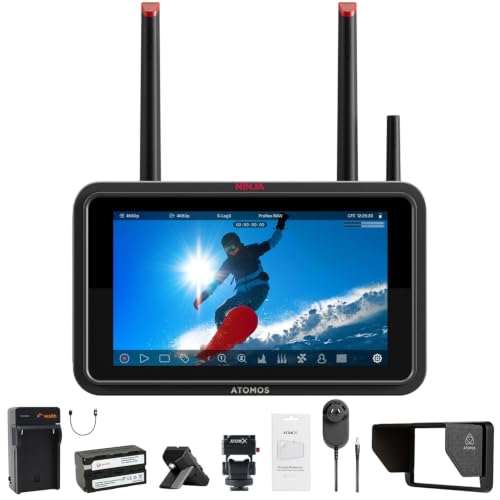 Is Atomos Ninja TX 52 CameraCloud MonitorRecorder HDR The Most Innovative Multi Function 8K cinema camera Bundle?