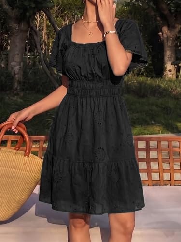  Eyelet Mini Dress - image 5