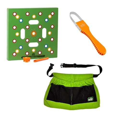 Seeding Square Garden Tool Bundle – Seed Spacing Template, Sneaky