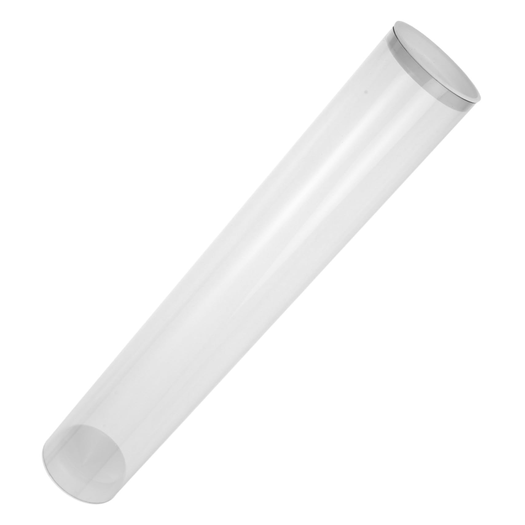 Transparenter Badminton Shuttlecock Behälter mit Deckeln Tragbarer Federball Aufbewahrungs Tube für Training Sport und Outdoor DIY Anpassbar für Spieler