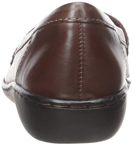 Clarks Women's Ashland Bubble Slip-On Loafer, Brown Multi, 8.5 W Us #TOP2