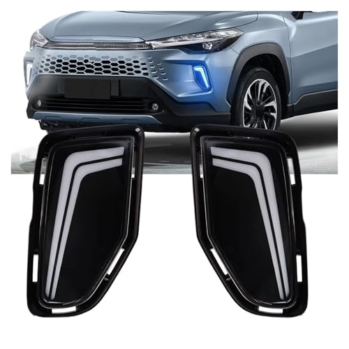 Decoración de faros y luces diurnas para Toyota Corolla Cross 2024 en ciudad