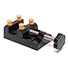 Yakamoz Universal Mini Drill Press Vise Clamp Table Bench Vice for Jewelry Walnut Nuclear Watch Repairing Clip On DIY Sculpture Craft Carving Bed Tool