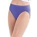 Hanes Women's No Ride Up Cotton Hi-Cut Panties 6-Pack, Asst/Solid, Size - 8