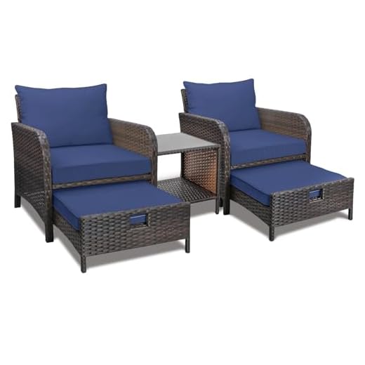 Elegant 5-Piece Outdoor Patio Furniture Set