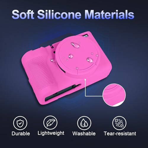 Funda Easy Hood Camara Canon Powershot V1 Rosa miniatura 3