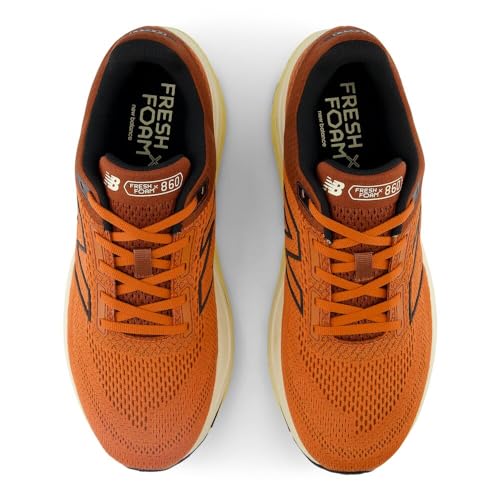 New Balance New Balance Men's Fresh Foam X 860 V14 Running Shoe, Infield Clay/Relic Brown/Black, 16 Wide