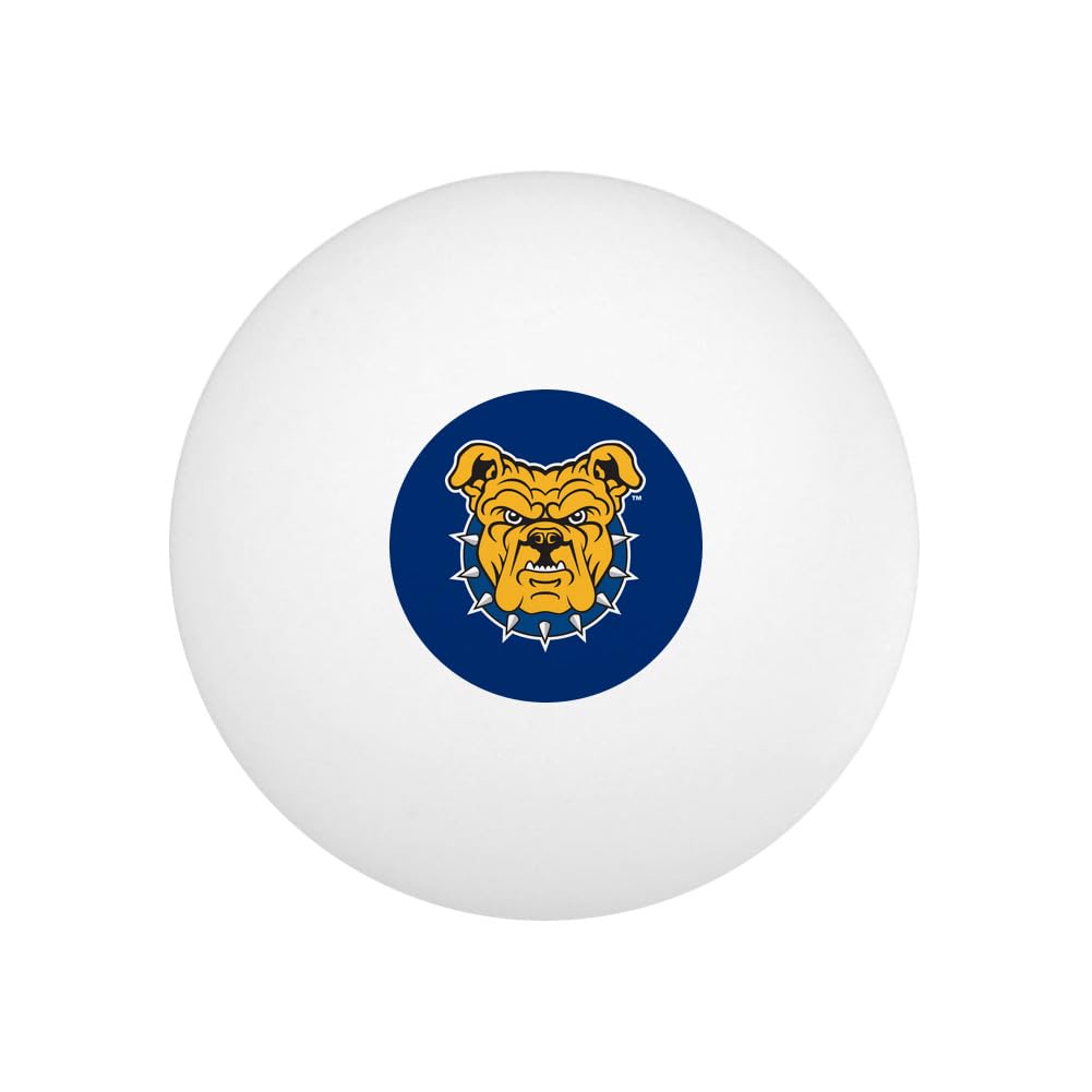 GRAPHICS & MORE North Carolina A&T State Primary Logo Novelty Table Tennis Ping Pong Ball 12 Pack with Storage Bag
