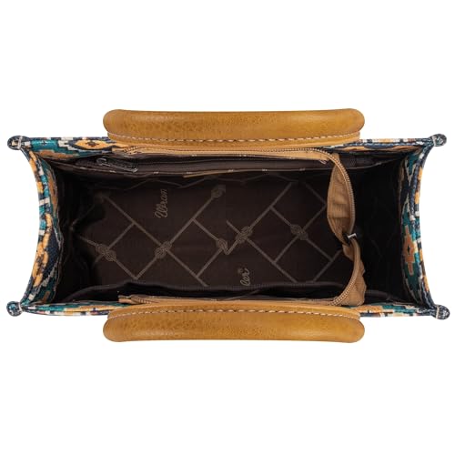 Image of Wrangler Purse Aztec Tote Bag for Women Western Top-handle Hobo Handbags