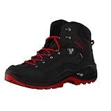 Lowa Damen Renegade GTX Mid Damen Wanderschuhe hoch,Schwarz,38 EU