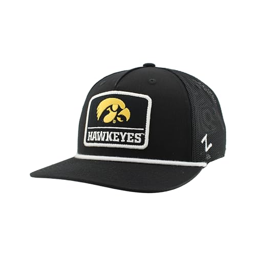 Iowa Hawkeyes NCAA Officially Licensed Rope Hat Trace Bulletin
