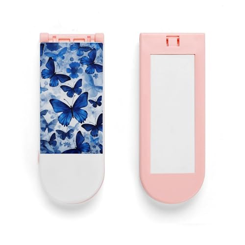Support de téléphone portable avec selfie papillon rechargeable 3 modes d'éclairage