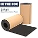 Pearwow Sound Proof Foam Panels 0.4 x 12 x 71 Inch,High Density Self-Adhesive Acoustic Closed Cell Foam,11.6 sqft Sound Deadening,Sound Deadening Mat for Cars,Walls