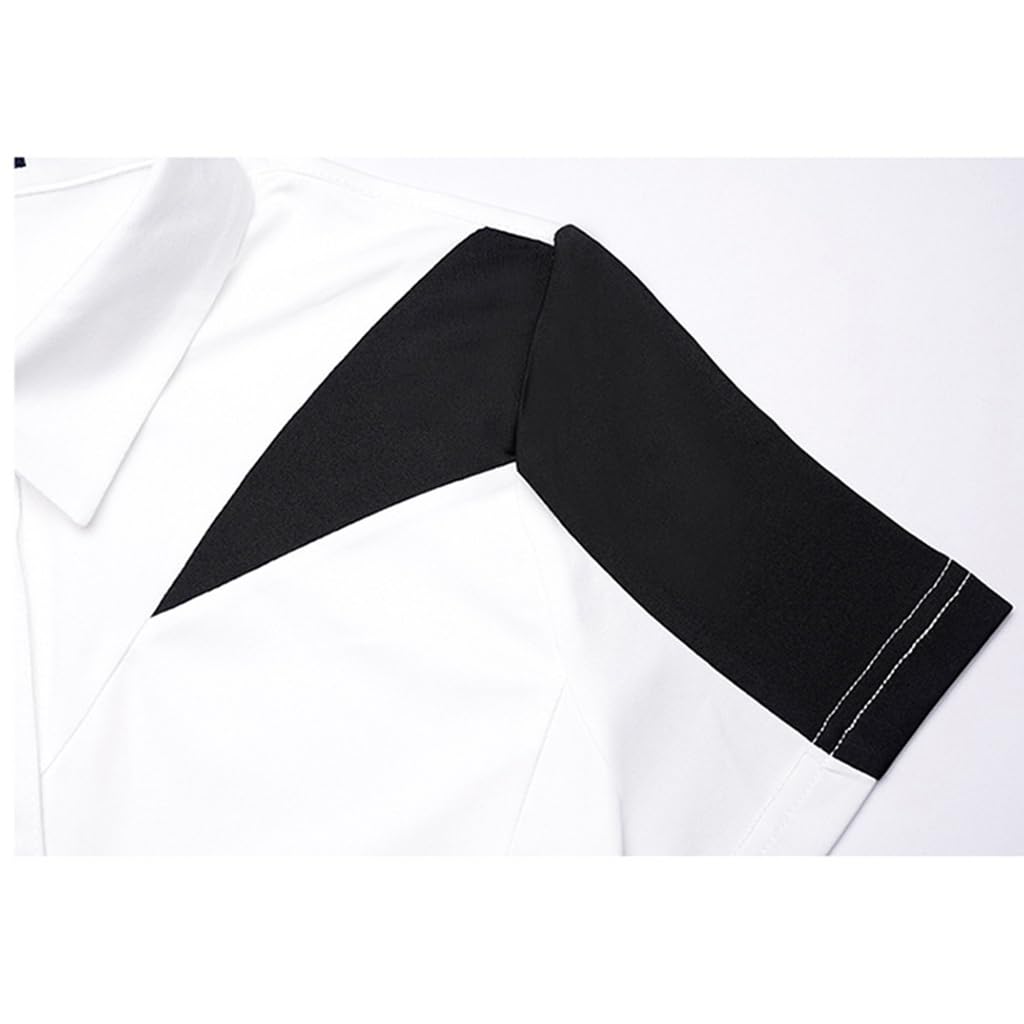 Polo Golf Mujer Camiseta de Tenis Ligera de Manga Corta y Secado Rápido Negocios Casual Verano Tops