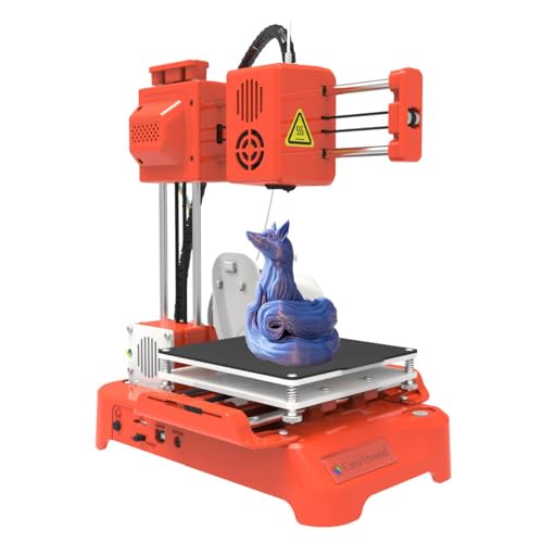 SXDMOUBK Mini Impresora 3D para niños K7 Impresora 3D de Escritorio con Mayor tamaño de impresión de 100x100x100 mm, niños y Estudiantes.
