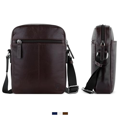 Bolso bandolera bugatti Savona de piel genuina: bolso cruzado de calidad 3