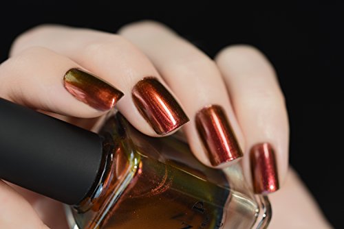 Image of ILNP Greatness - Red, Orange, Copper, Gold, Chartreuse Ultra Chrome Nail Polish