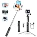 Produktbild Mpow Selfie-Stick 3 in 1, Selfie-Stick, ausziehbar, mit Bluetooth-Fernbedienung, 3 Lichtstufen für GoPro/Mini Kamera mit Android/Samsung/iPhoneXS max/XS/XR/X/8/7/7/7/6/6S/5