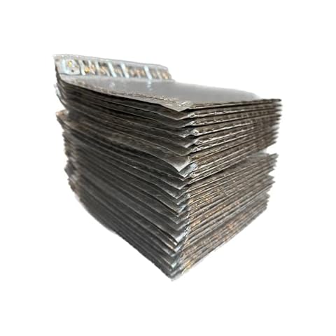 BlueProton Silver Metalized Poly Bubble Mailers, 6" x 6.5" (25-Pack) Cover