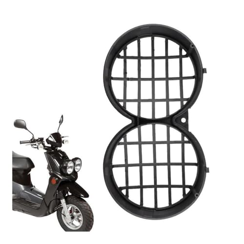 Couvercle protection grille phare contre bris de glace moto - 4