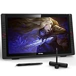 XP-PEN Artist24 Pro 23.8" Gracphic Tablet Pen Display 2K QHD Drawing Monitor with 2 Red Dials, 20 Shortcut Keys, 8192 Levels Battery-free Stylus Supports Tilt Function