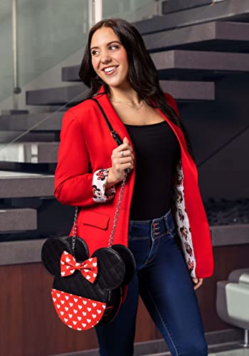 Disney Minnie Mouse Women's Blazer | Chic Disney-Inspired Outerwear for Casual and Dressy Occasions4