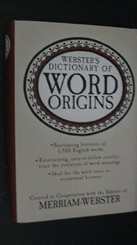 Hardcover Webster's Dictionary of Word Origins Book