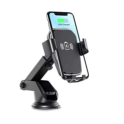 Suporte Veicular e Carregador sem Fio c/Ventosa