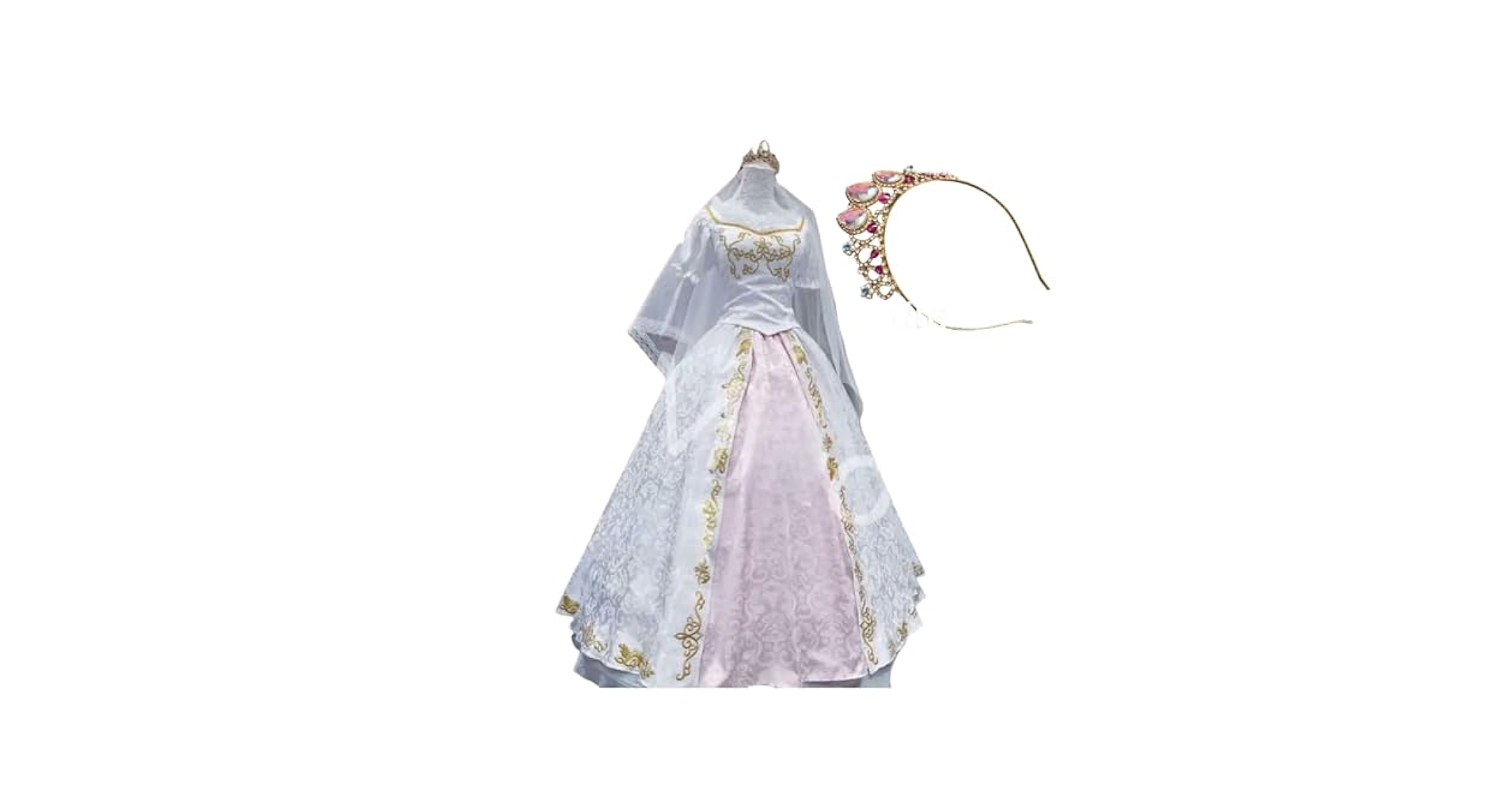新品未使用✧︎ ラプンツェル エバーアフター ウエディング ドレス 新品未使用✧︎ ラプンツェル エバーアフター ウエディング