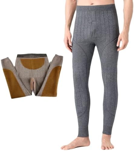 Mens Winter Warm Thermal Underwear Bottoms Long Johns 100