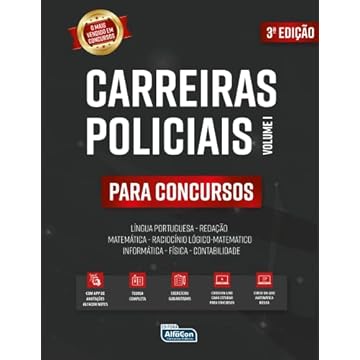 Capa do livro Carreiras Policiais Para Concursos – VOL. 1: Volume 1