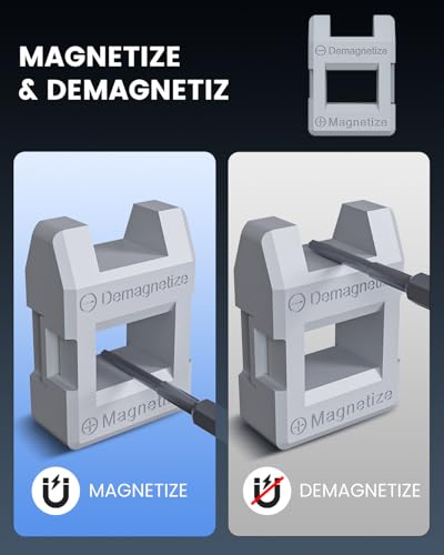 Feinmechaniker Werkzeug Set, Mini Schraubendreher Set mit S2 Lang Bits, Präzisions Schraubendreher Set Reparatur Werkzeug Kit mit Torx T5 T6 T8 T9 für Handy, Brillen, Uhren, Laptop, PS4, Xbox, PC