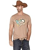 Dale Brisby Men's Sand Yeah Graphic Short Sleeve T-Shirt Sand Large