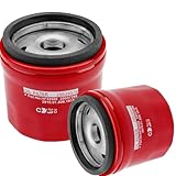 2-Pack 29539579 Spin-On Transmission Filter for Allison 1000/2000/2400, 6.6L Duramax Diesel -