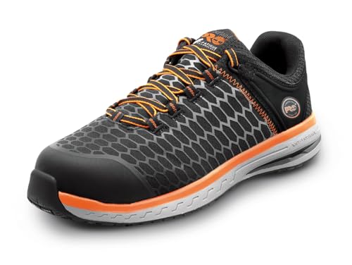 Timberland PRO Timberland PRO Powerdrive, Men's, Black, Comp Toe, EH, MaxTrax Slip Resistant Low Athletic (10.0 W)
